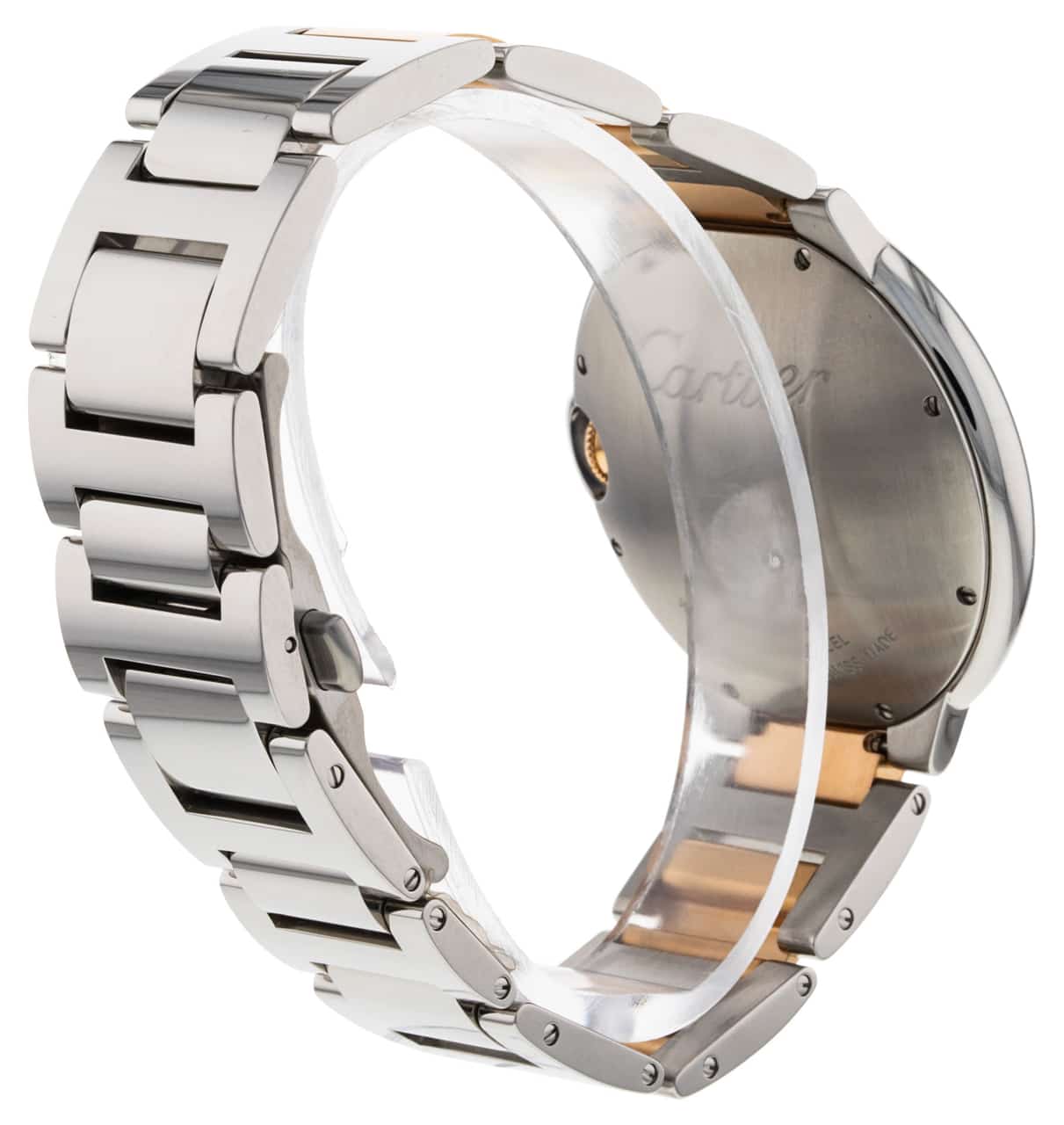 Cartier Ballon Bleu Brown Roman Numeral Dial